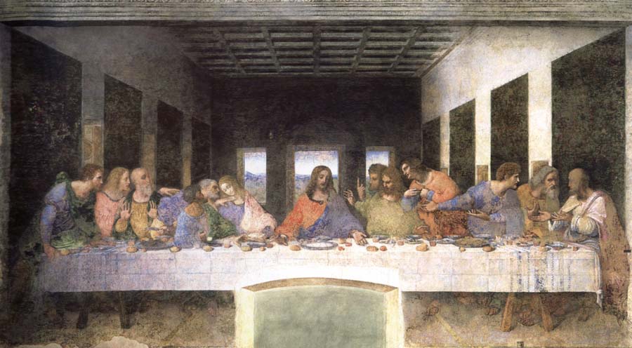 LEONARDO da Vinci the last supper